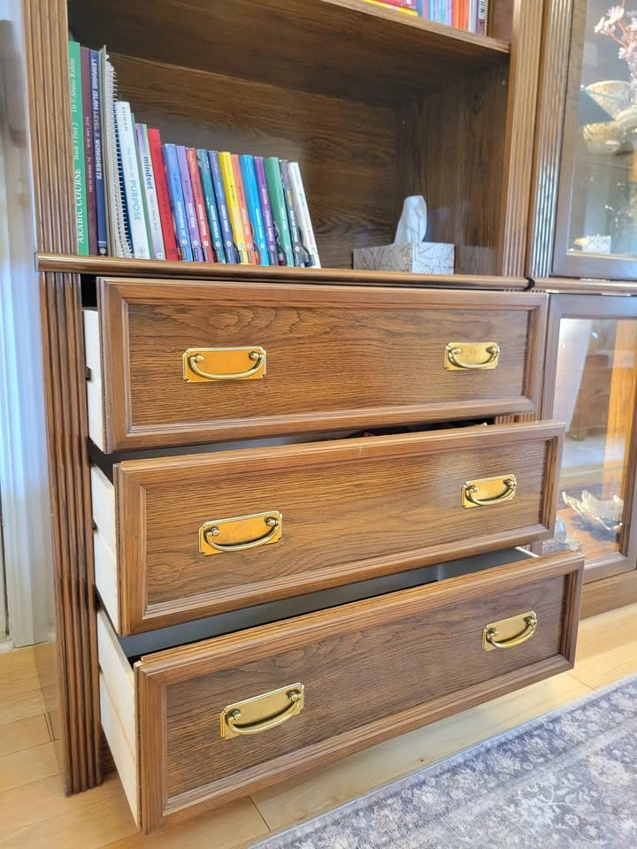 Wooden Bookcase and Showcase - photo 4