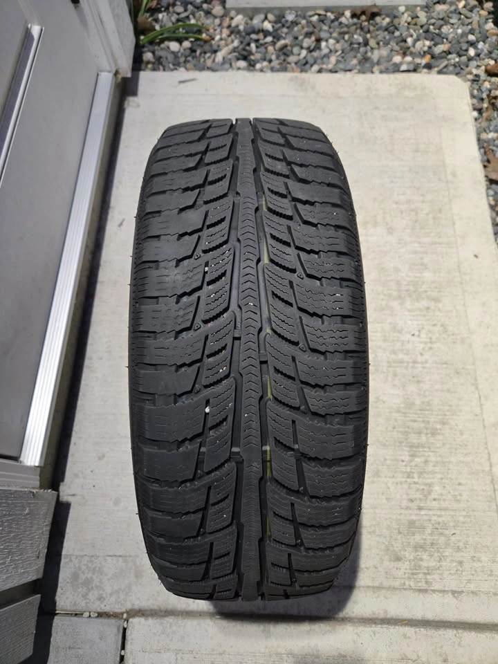 4 Winter Tires 205/55 R16 - Honda Civic - WITH Steel Rims - photo 2