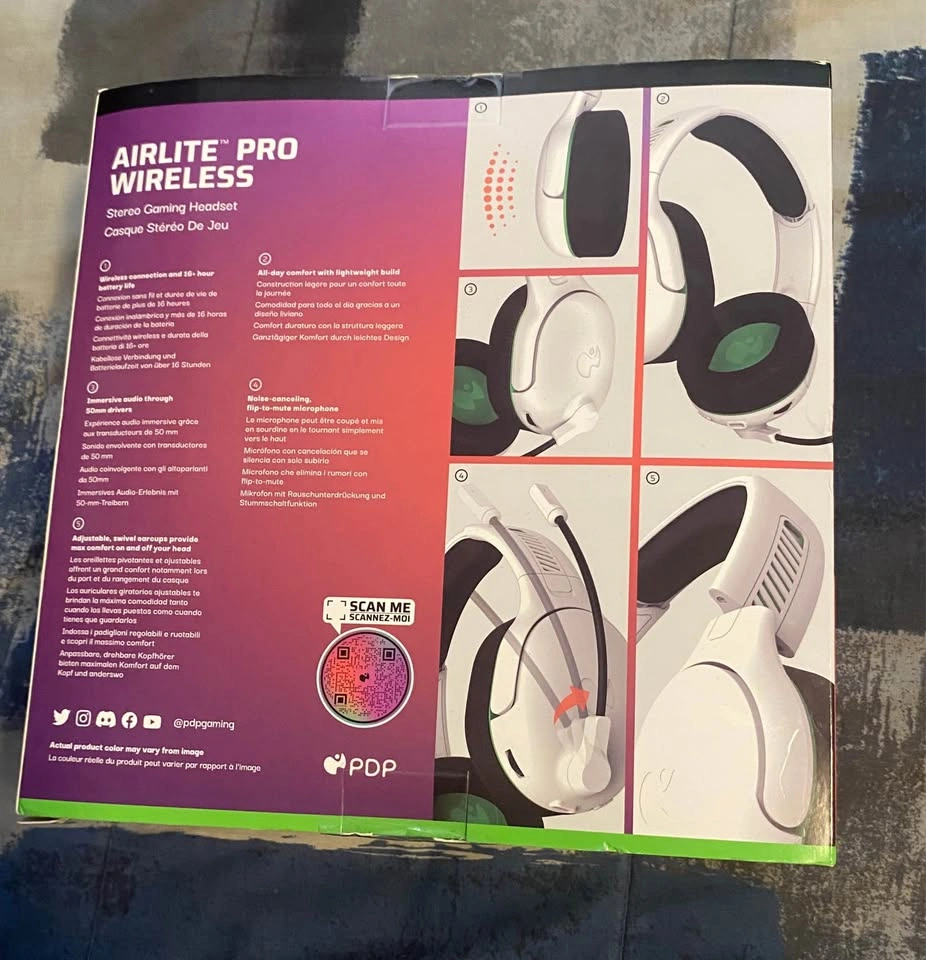 PDP Airlite Pro Wireless Gaming Headset - Brand New Sealed - photo 2