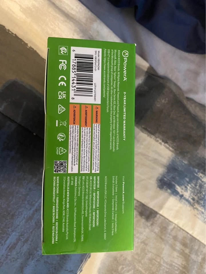 Brand New Sealed PowerA Enhanced Wired Xbox Controller – Octane - photo 4