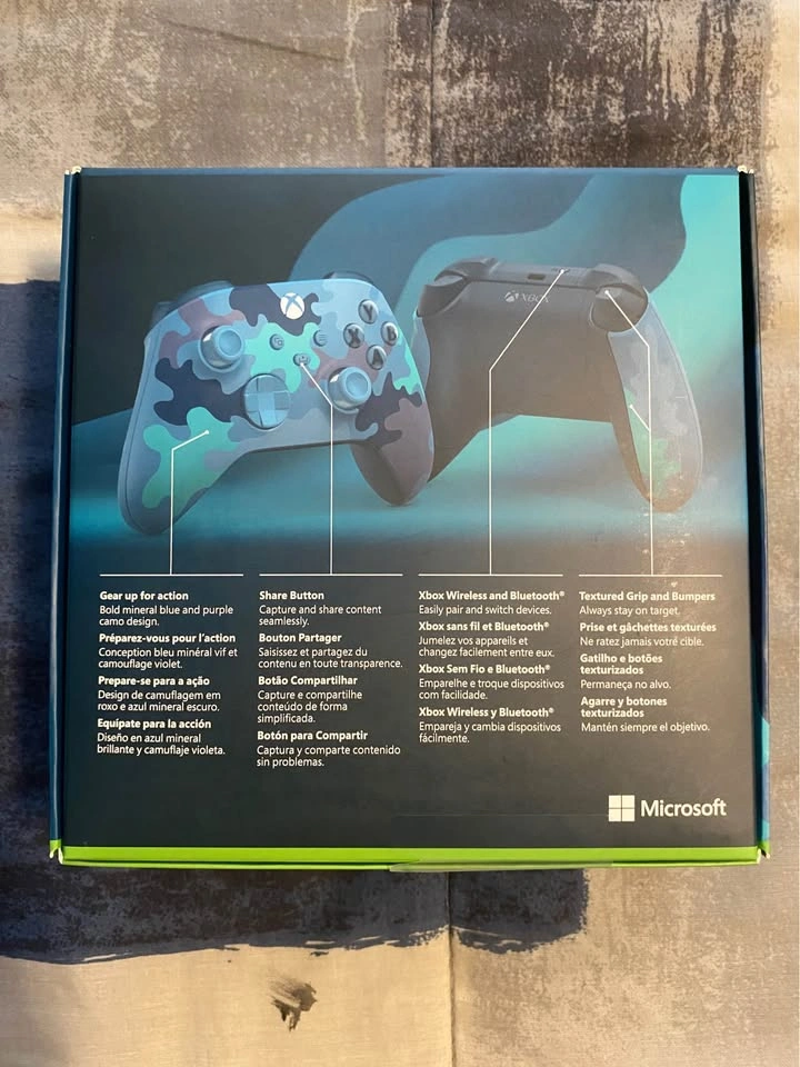 Brand New & Sealed Xbox Wireless Controller – Mineral Camo - photo 3