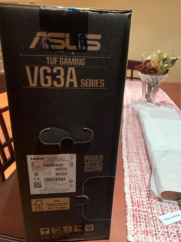 180Hz ASUS TUF Gaming Monitor VG259Q3A - Brand New Sealed - photo 3
