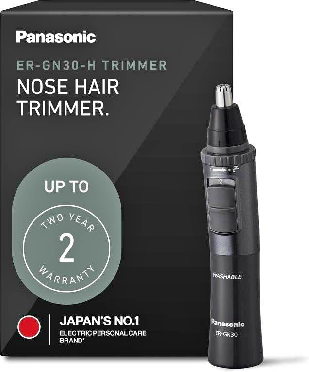 Brand new PANASONIC ERGN30H NOSE & EAR TRIMMER - BLACK
