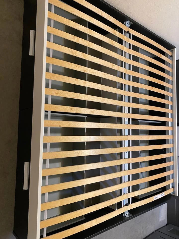King Bed Frame with 4 large drawers - photo 3