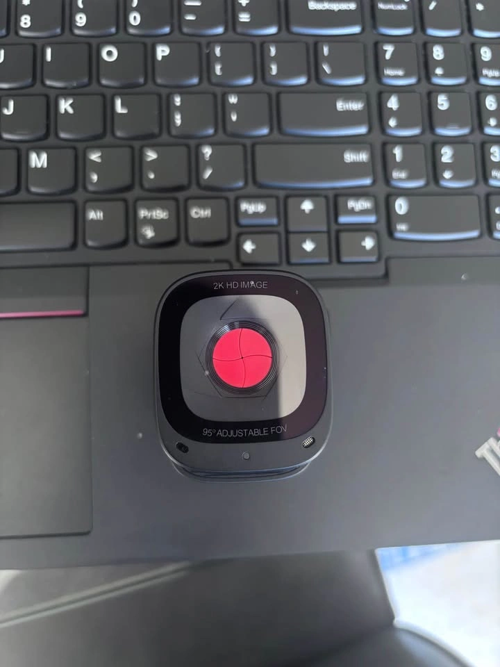 2K HD Webcam with 95° Adjustable FOV Built in Privacy Shutter - photo 2