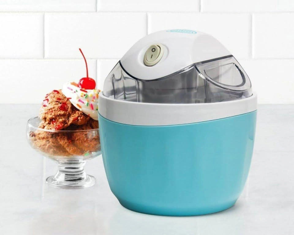 OPEN BOX Nostalgia 1-Pint Electric Ice Cream Maker - photo 3