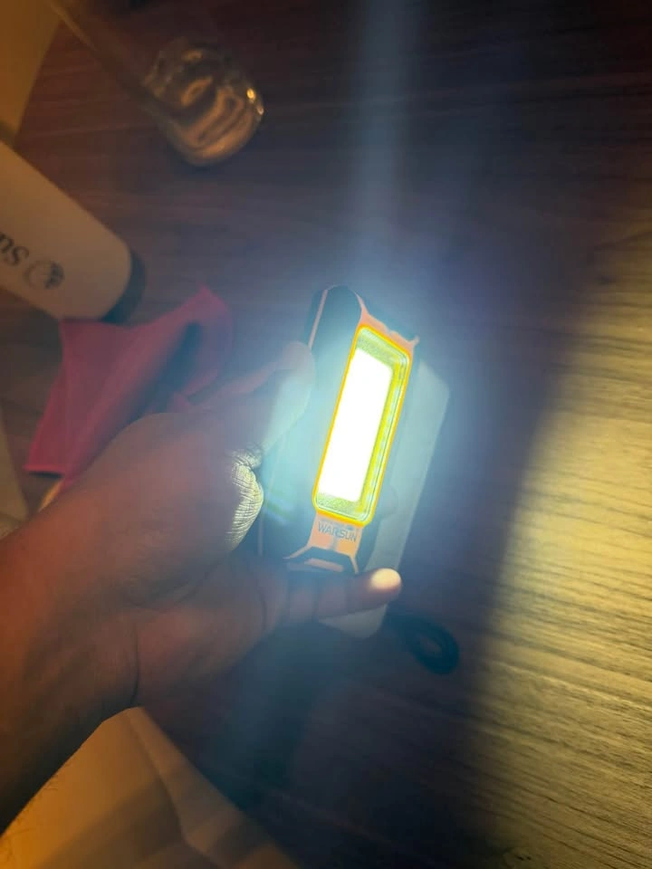 WARSUN LED Work Light Rechargeable, Magnetic COB Worklight - photo 2