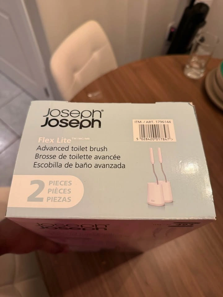 NEW Joseph Joseph Flex Lite Silicone Toilet Brush (2-Pack) - photo 4