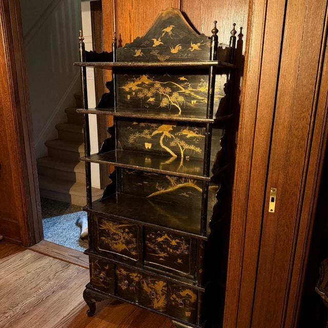 1870 Japanese Bookcase