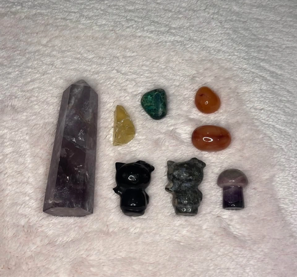 Crystal bundle (7 stones + tower) - photo 2