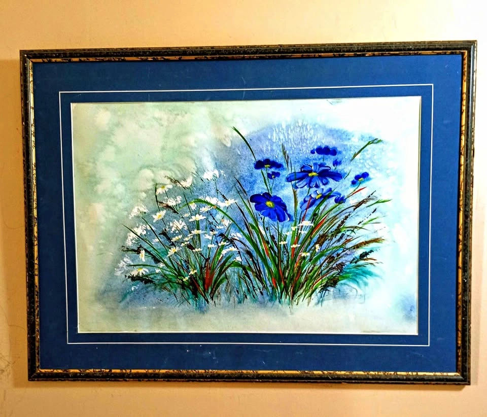 Original vintage oil painting. 28 by 21 inches. Only $25
