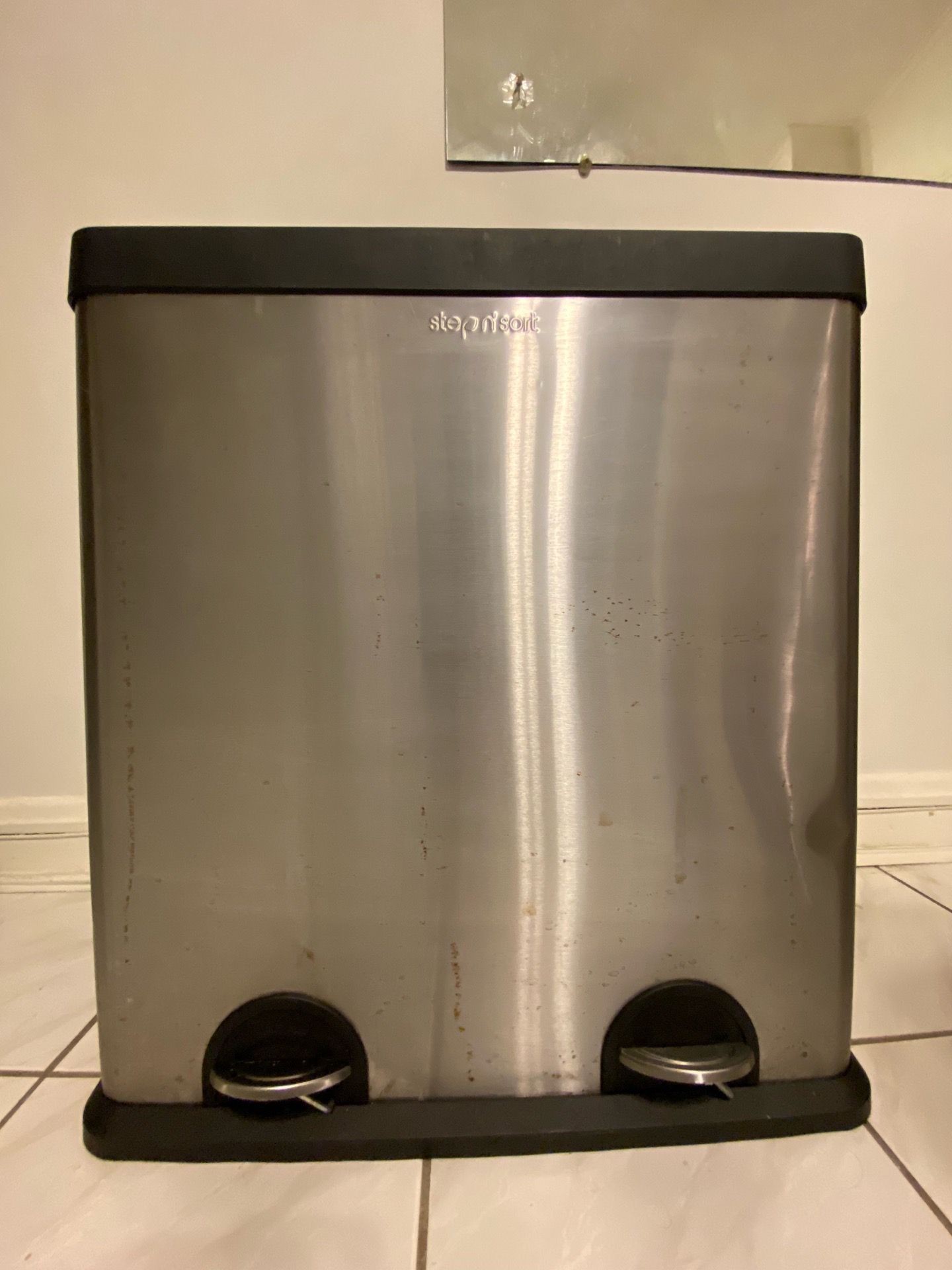 Trash & Recycle Bin 2-1 Step n’ Sort