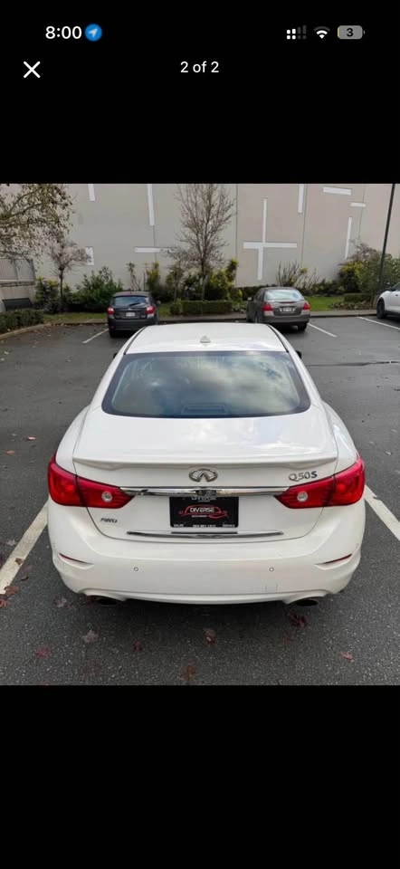 2014-17 Infiniti Q50 OEM Spoiler - photo 2