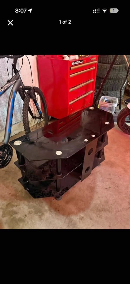 Glass Tv Stand