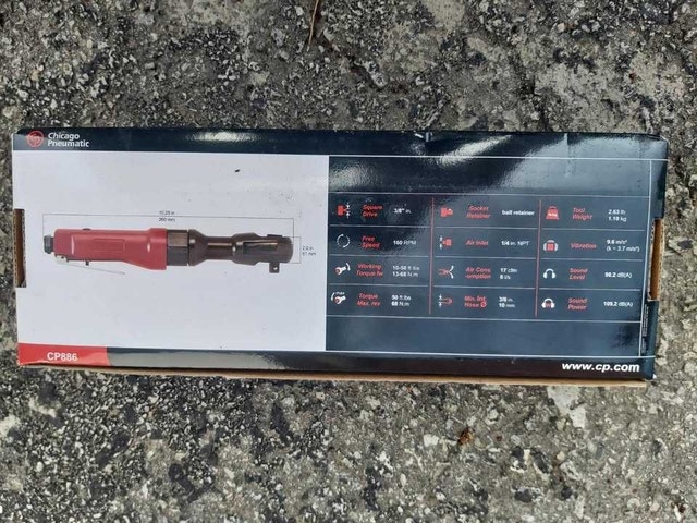 Air Ratchet Wrench - 3/8" for Sale - photo 2