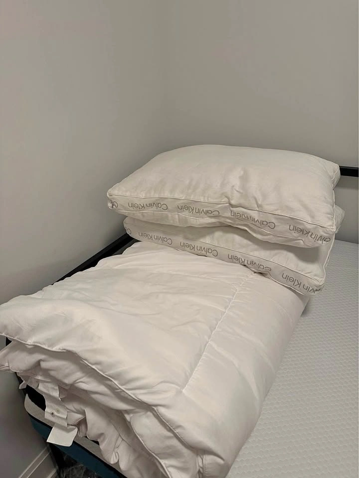 Calvin Klein Bedding Set - Pillows and Comforter