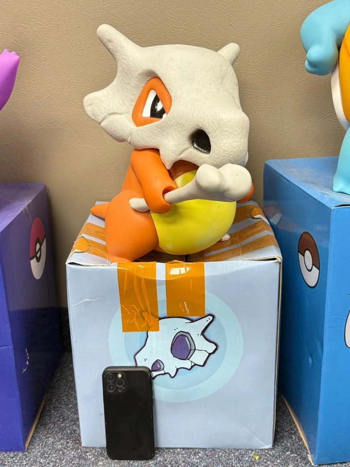 Large Pokemon Figures - Gengar, Cubone, Squirtle, Charmander - photo 2