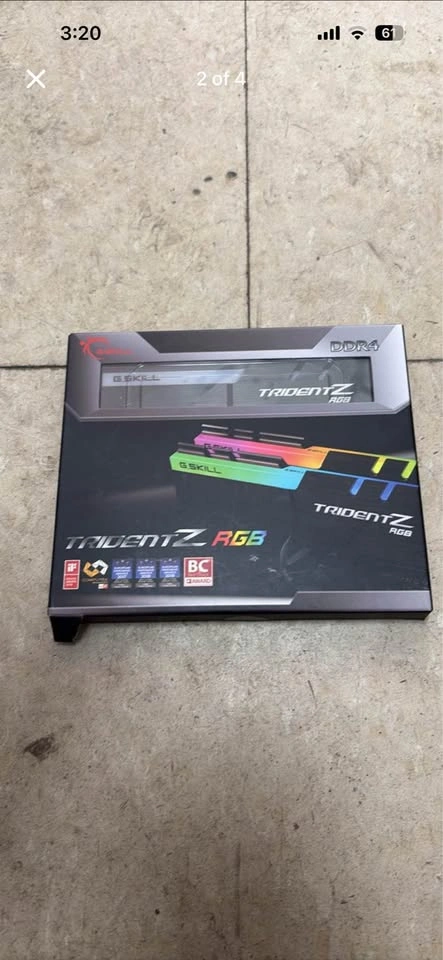 G.Skill Trident Z RGB 32GB (2x16GB) DDR4 4000MT/s RAM - photo 2