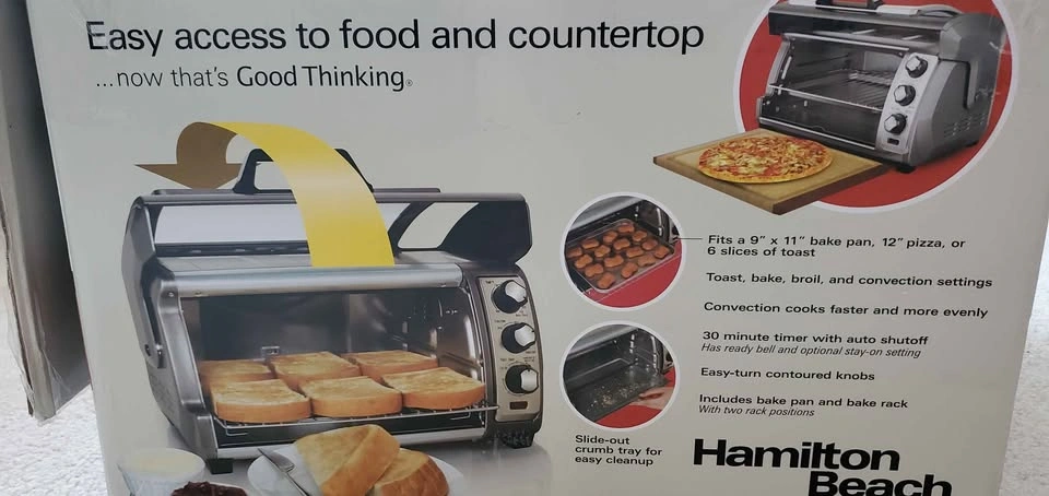 Hamilton Beach Easy Reach Toaster Oven - photo 3