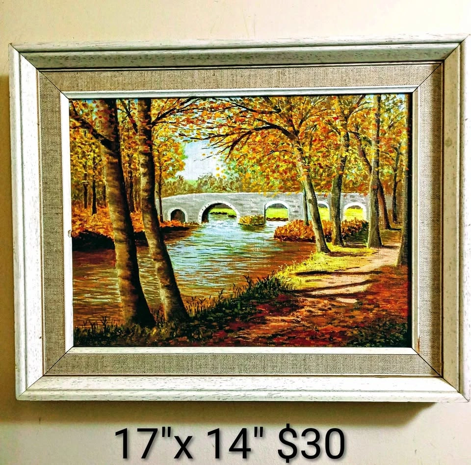 70 Original Vintage and Antique Oil Paintings