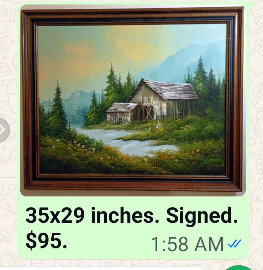 70 Original Vintage and Antique Oil Paintings - photo 5