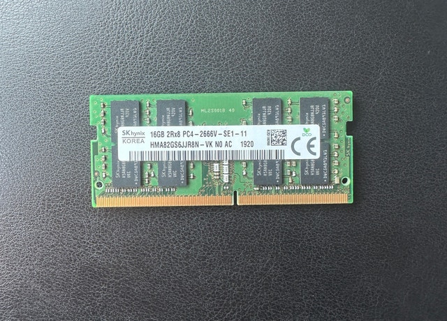 SK Hynix 16GB DDR4 RAM Laptop Memory Module