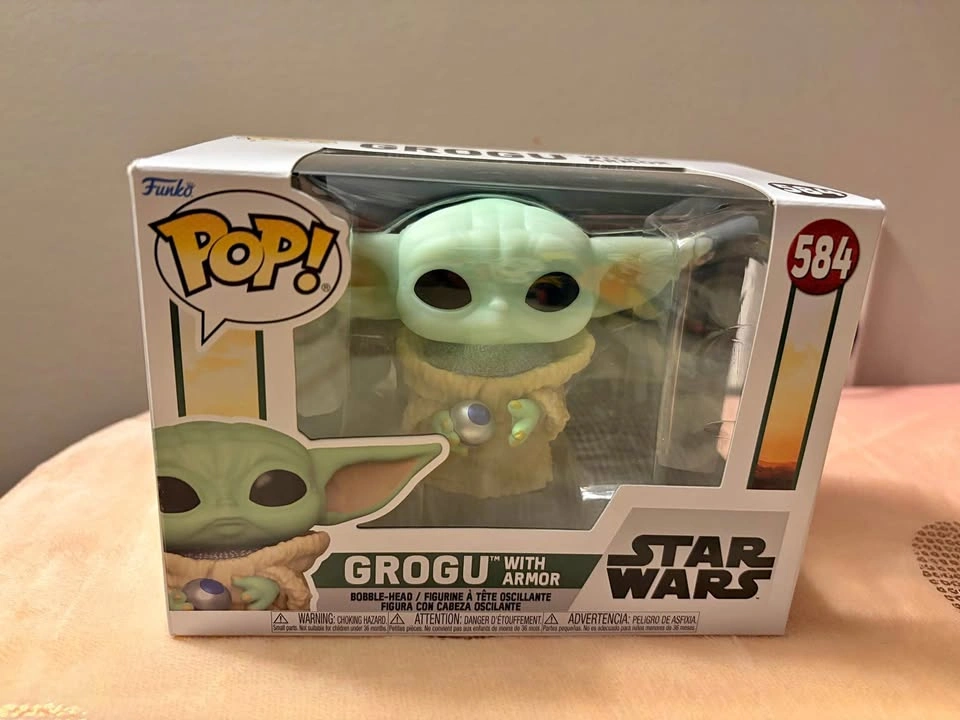 Funko Pop Grogu Baby Yoda Star Wars Bobblehead Gift
