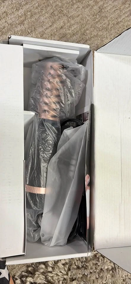 Mini Hot-Air Hair Brush