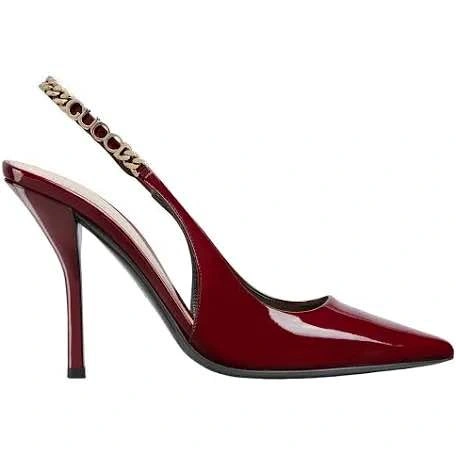 Gucci Red Slingbacks Size 37.5 LIKE NEW