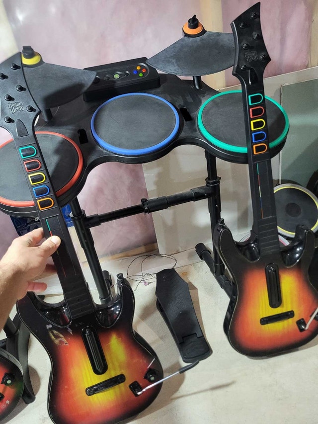 Guitar Hero Complete Set Up Xbox 360
