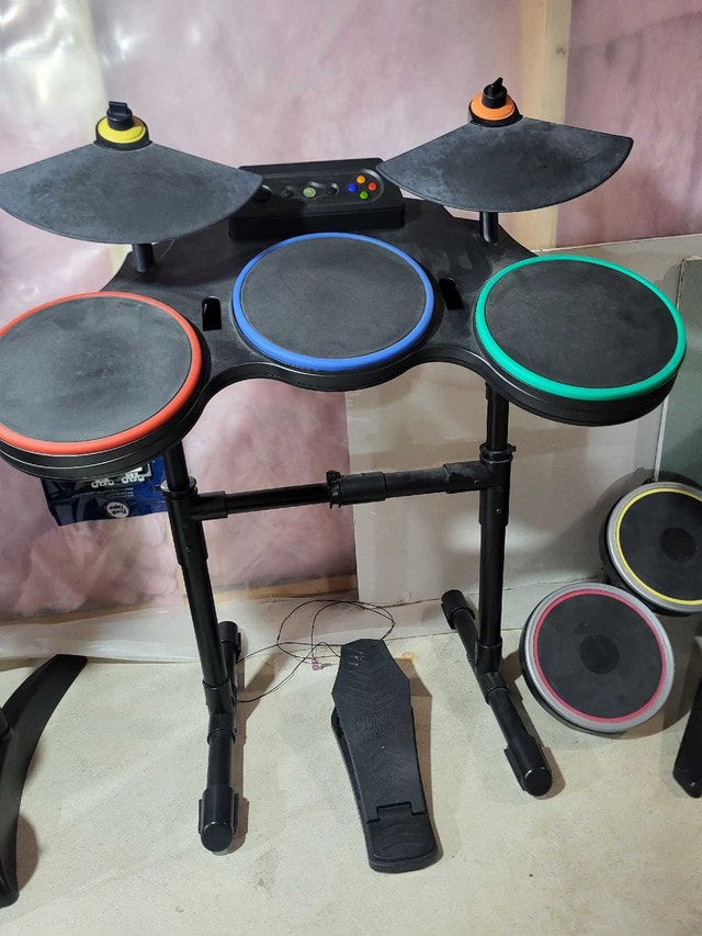 guitar hero world tour drums xbox 360