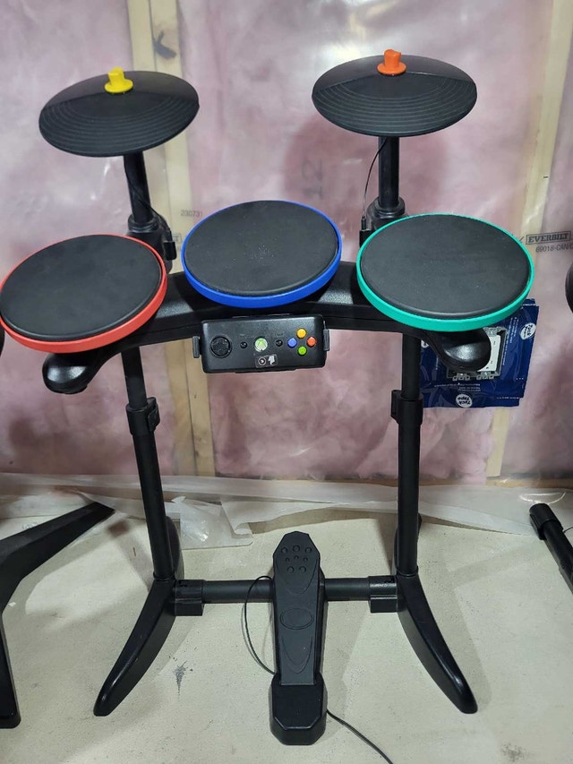 guitar hero 5 drums xbox 360