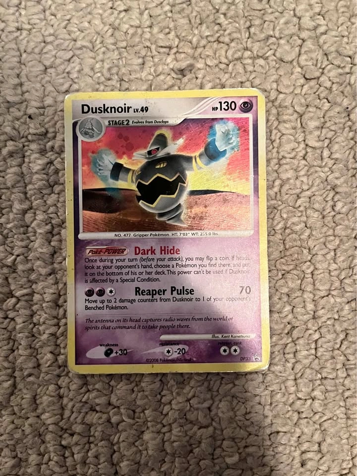 Dusknoir - DP33 - Diamond and Pearl Promos (PR) Pokemon Cards