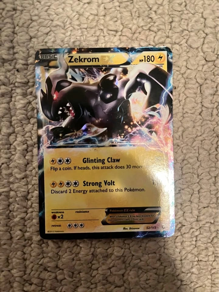 Zekrom EX - Legendary Treasures (LTR)