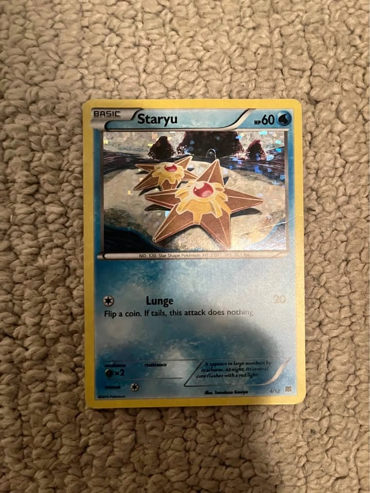 Staryu - 4/12 - McDonald's Promos 2015 (M15) Pokemon Cards