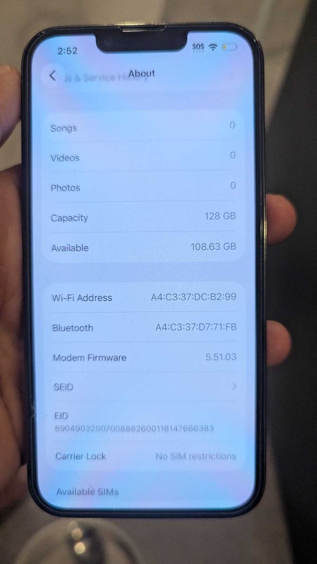 iPhone 13 Pro - 128 GB - 100% Battery Health - photo 5