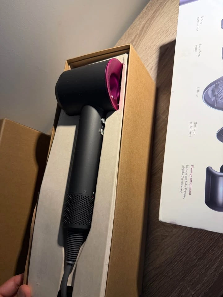 Brand New Dyson Supersonic Hair Dryer (Iron/Fuchsia) - Open Box - photo 3
