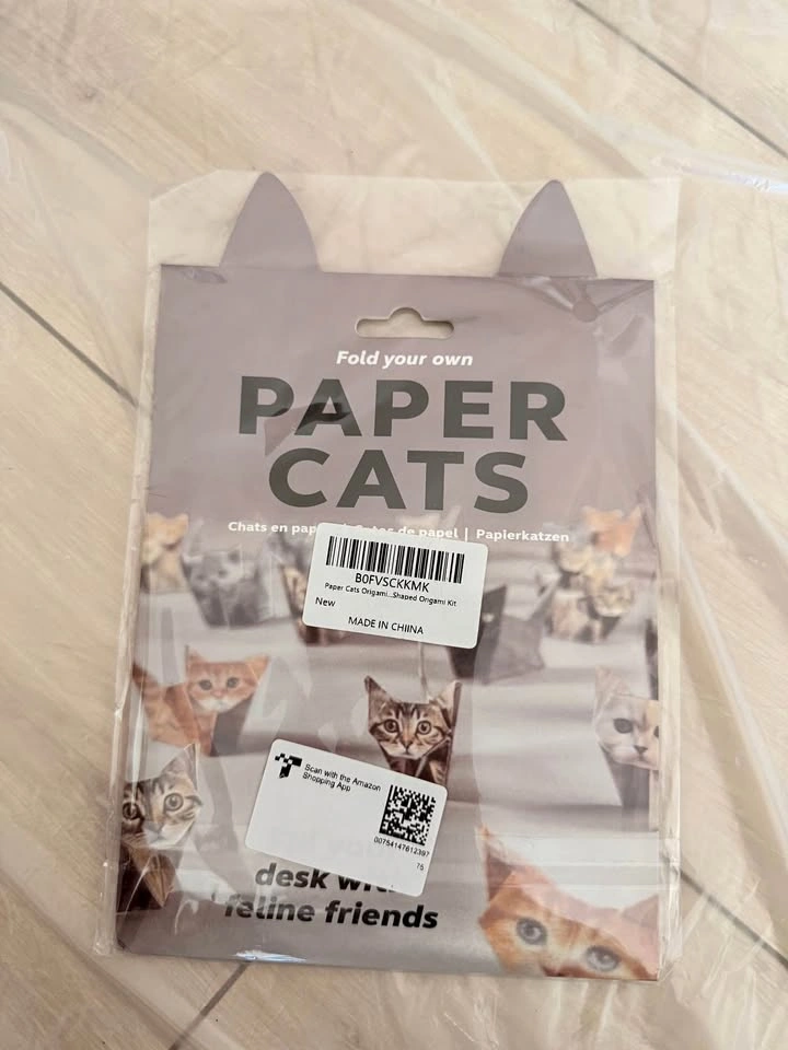 Paper Cat Origami Kit