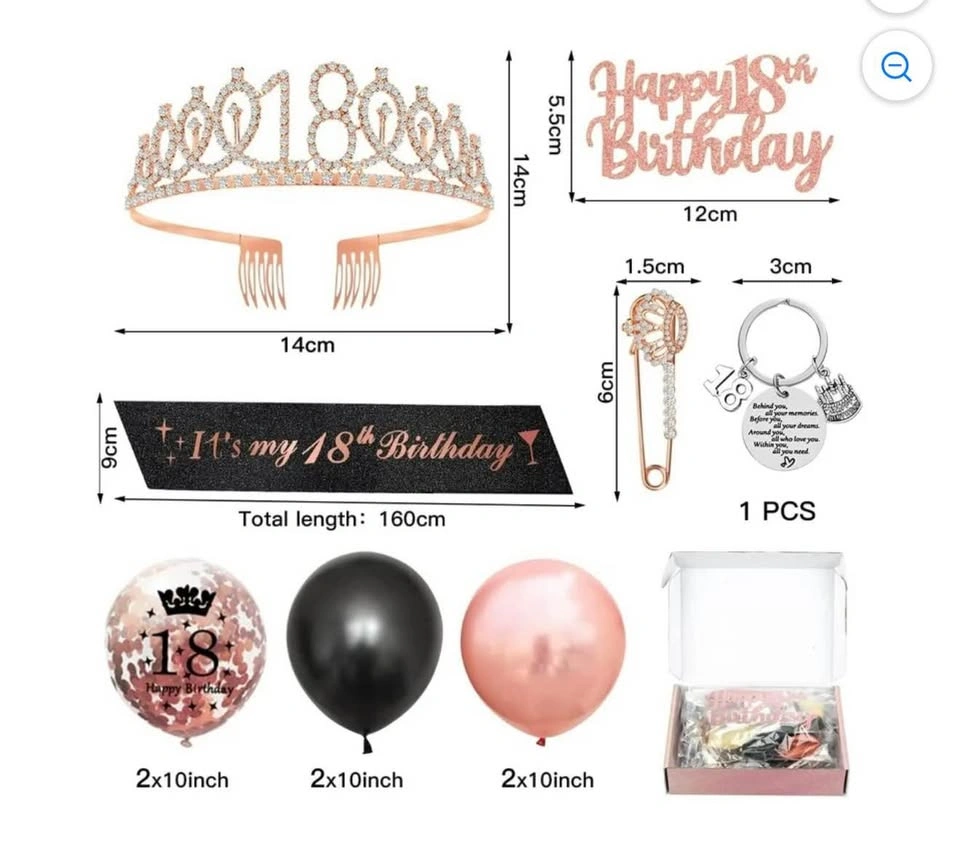18th Birthday Party Supplies - photo 4