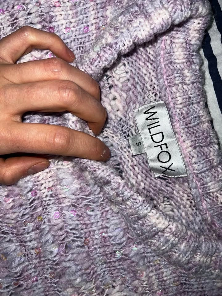 Wildfox Sequin Knit Sweater - photo 2