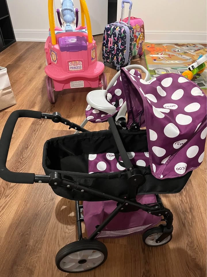 Children’s play highchair and stroller - photo 2