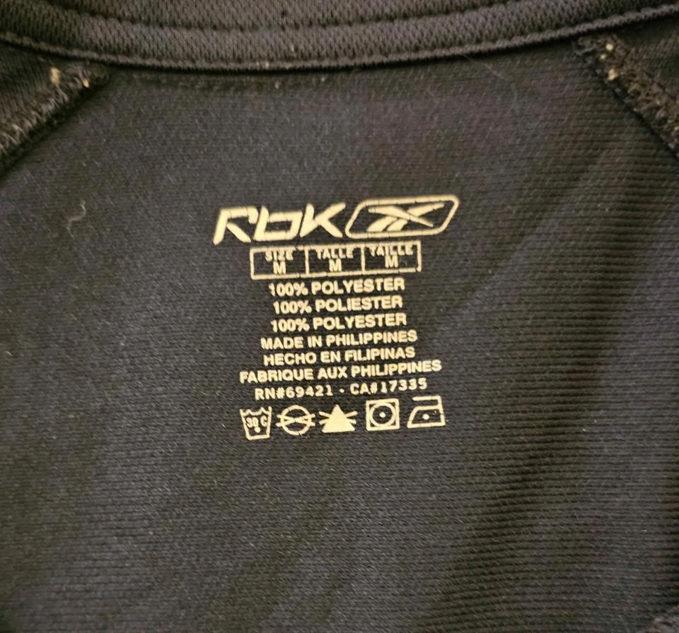 Vintage Reebok Official NFL Super Bowl XLIII 1/4 Zip Polo Shirt - photo 2