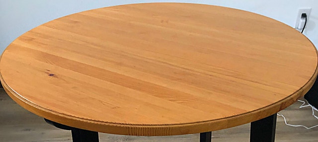 IKEA Natural Pine Wood Dining Table - photo 3