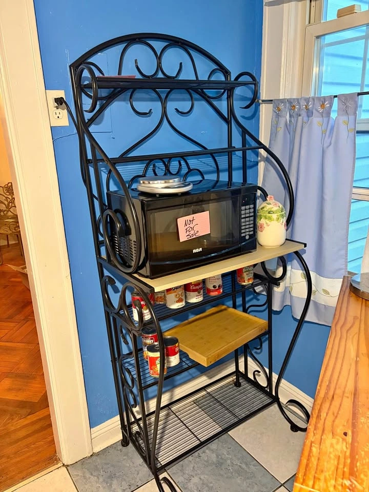 Black Bakers Rack
