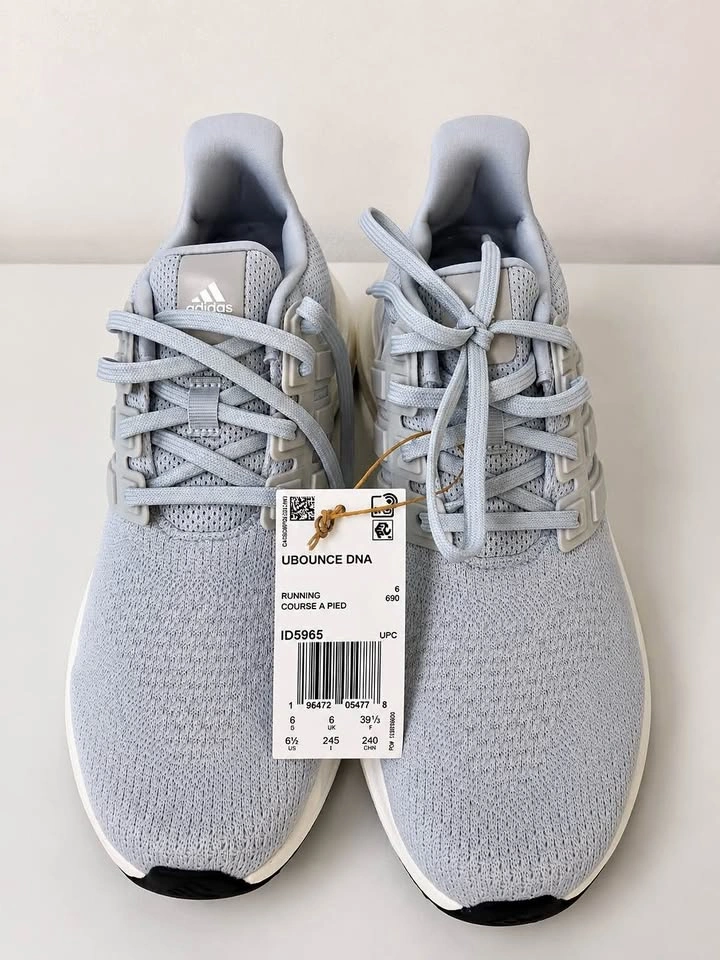 NEW Adidas UBounce DNA Halo Blue Running Shoes | Youth 6.5