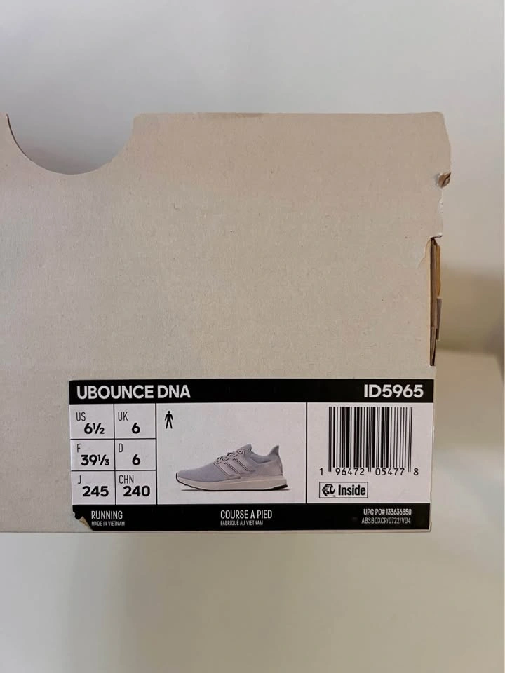 NEW Adidas UBounce DNA Halo Blue Running Shoes | Youth 6.5 - photo 4