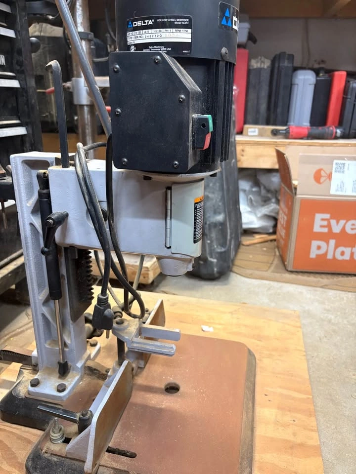 Delta Hollow Chisel Mortiser with Bits - photo 2