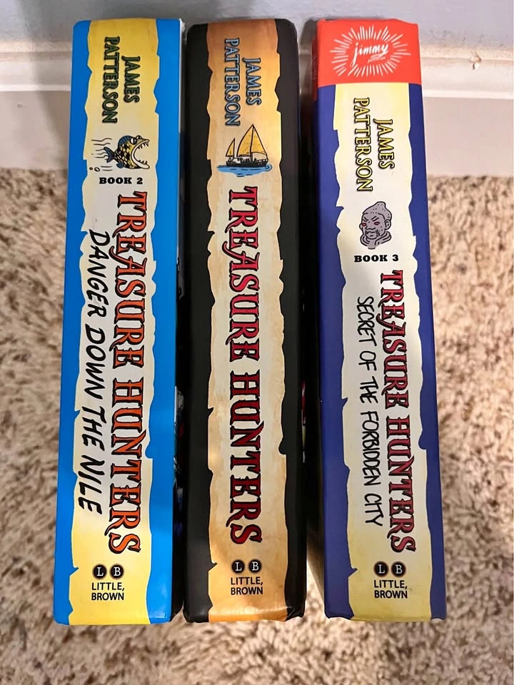 Treasure Hunters James Patterson Books 1-3