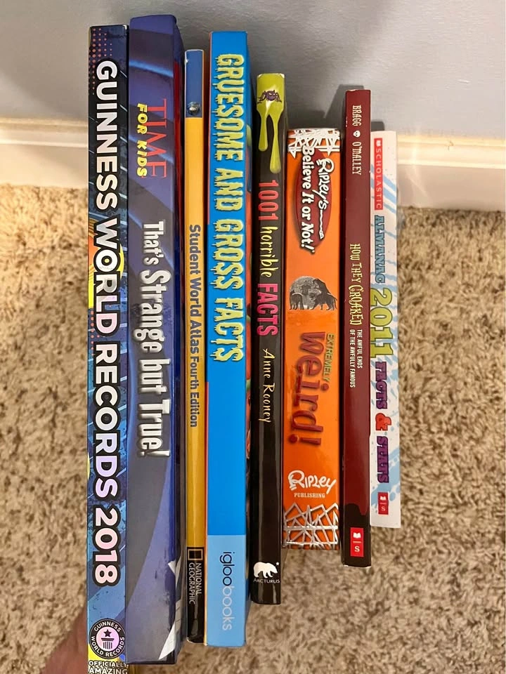 Fun Facts and World Records Book Collection