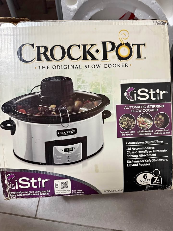 Crock-Pot iStir 6 Quart Slow Cooker